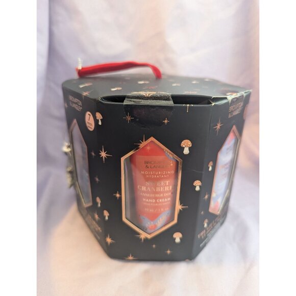 Brompton & Langley Hand Cream Set Winter Snow Cranberry Peppermint Pine Vanilla - Picture 3 of 9